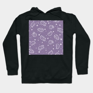 Tardigrades in Space (lavender) Hoodie